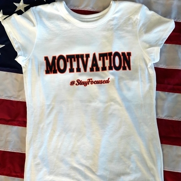 Inspirational hashtags on fitted t-shirts - Picture 2 of 4